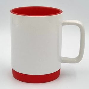 SUBLIMATION MUG - SILICON BASE - RED