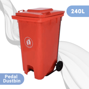240L Plastic Industrial Pedal dustbin