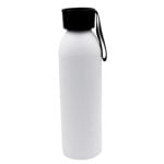 Aluminum Bottle With Black Cap - 347