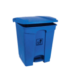 50L - Plastic Pedal Dustbin Blue