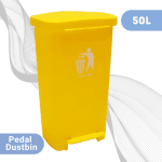 50L Plastic Square Pedal Dustbin