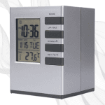 Digital Clock with Pen Holder