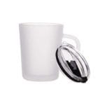 Frosted Sublimation Mug with Lid