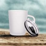 Frosted Sublimation Mug with Lid