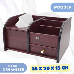 5082-2 Wooden Desk Organizer