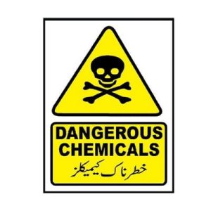 Dangerous Chemical Sign