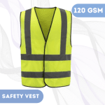 120GSM Polyester Yellow Reflective Safety Vest