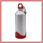 Silver Aluminum Sports Bottle