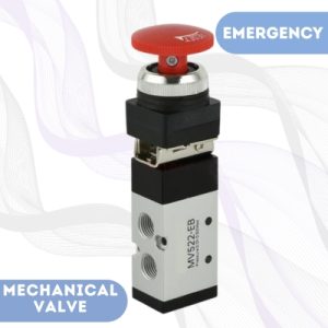 Pneumatic Mechanical Valve Emergency Push Button
