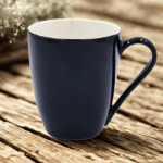 Black Ceramic Mug