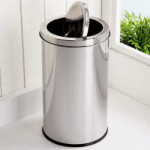 70L Stainless Steel Swing Dustbin