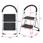 High Quality Folding Ladder 2-Step