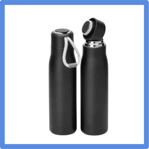 BLACK - 500Ml SS Hot n Cold Bottle