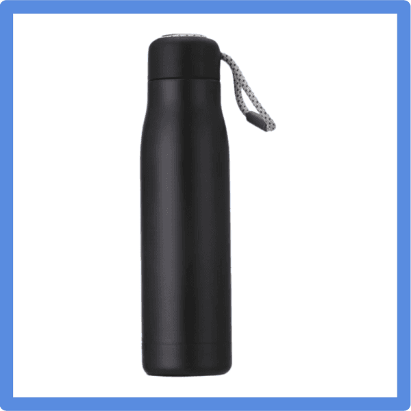 BLACK - 500Ml SS Hot n Cold Bottle