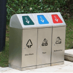 3-in-1 Stainless Steel Bin