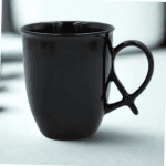 Black Ceramic Mug - 913