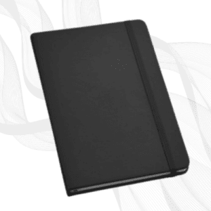 A5 Black Notebook Diary