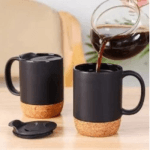 Black Ceramic Coffee Mug