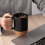 Black Ceramic Coffee Mug