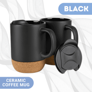 Black Ceramic Coffee Mug