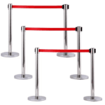 Crowd Control Retractable Queue Pole Barrier