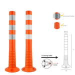 Reflective Road Safety Fixed Plastic Delineator Post