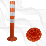 Reflective Road Safety Fixed Plastic Delineator Post