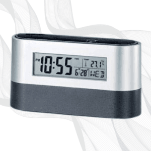 Digital Clock with Pen Stand