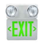 Emergency Exit Light Combo