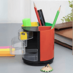 Multi Compartment Pen Holder