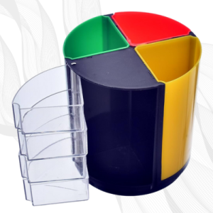 Multi Compartment Pen Holder
