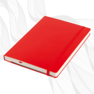 A5 Red Notebook Diary
