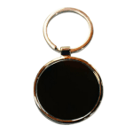 Round Metal Keychain