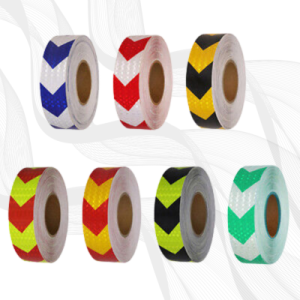High Visibility Weatherproof Arrow Reflecting Adhesive Tape