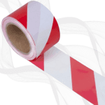 Red And White Non Adhesive Tape
