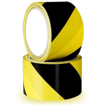 Black And Yellow Non Adhesive Tape